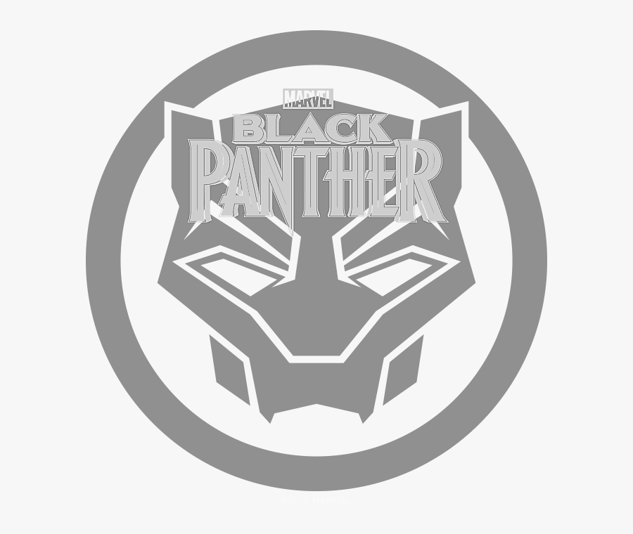 Marvel Black Panther Logo, Transparent Clipart