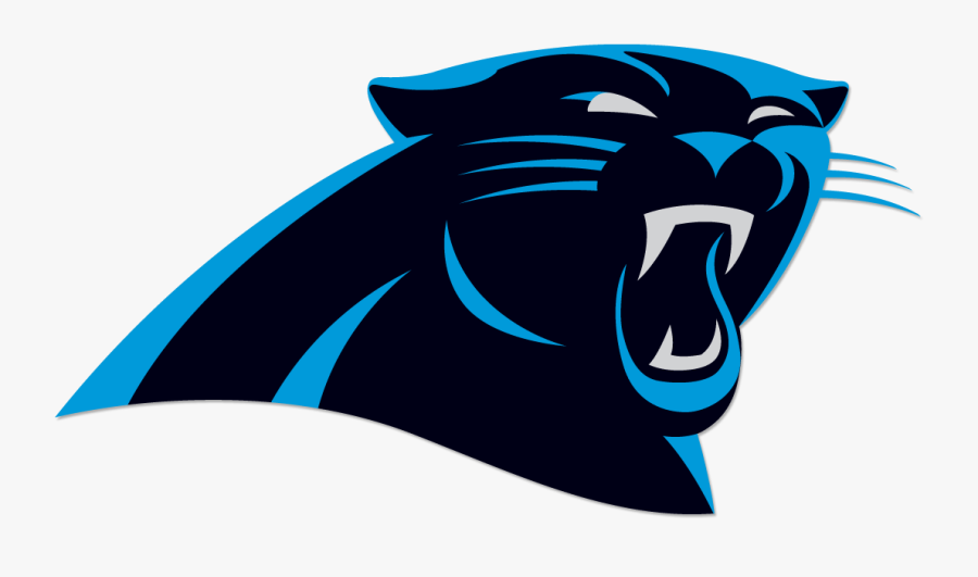 Panther Clipart Swimming - Carolina Panthers Logo, Transparent Clipart