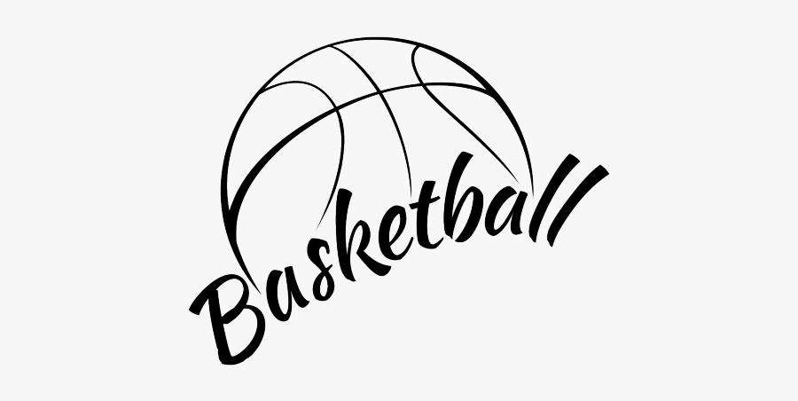 Basketball Black And White Clipart - Cool Basketball Clip Art Black And White, Transparent Clipart