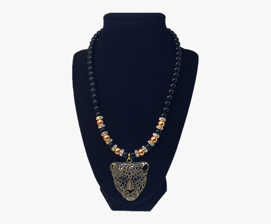 Black Panther Necklace Png - Chain, Transparent Clipart