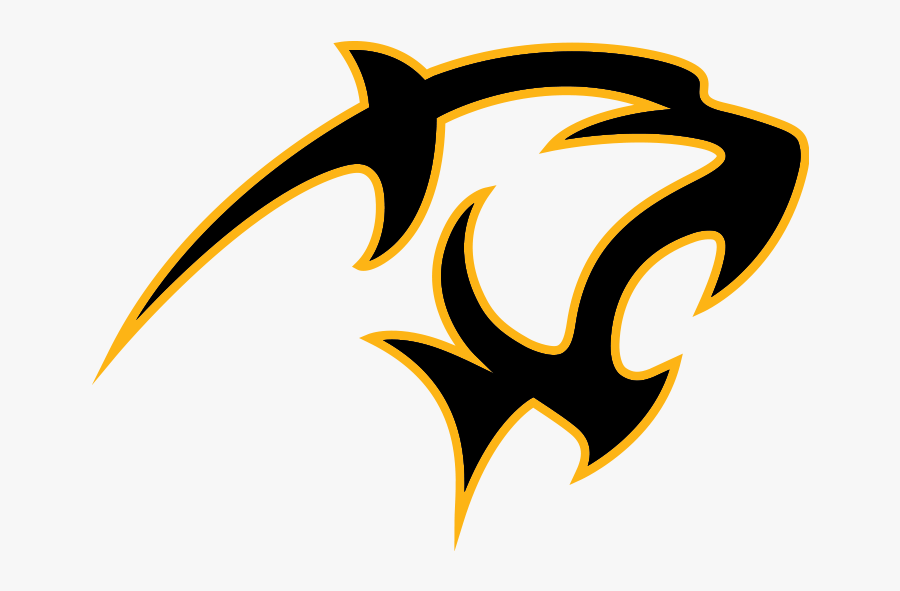 Drawing Panther Logo Transparent Png Clipart Free Download - Adelphi University Athletics, Transparent Clipart