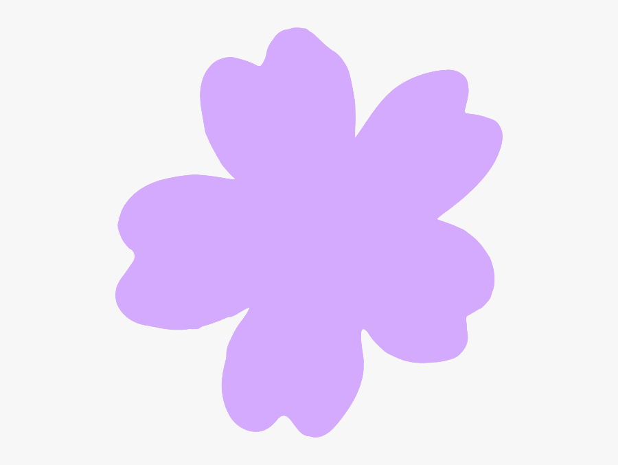 Transparent Purple Flower Clipart - Purple Pink Flowers Clipart Png, Transparent Clipart