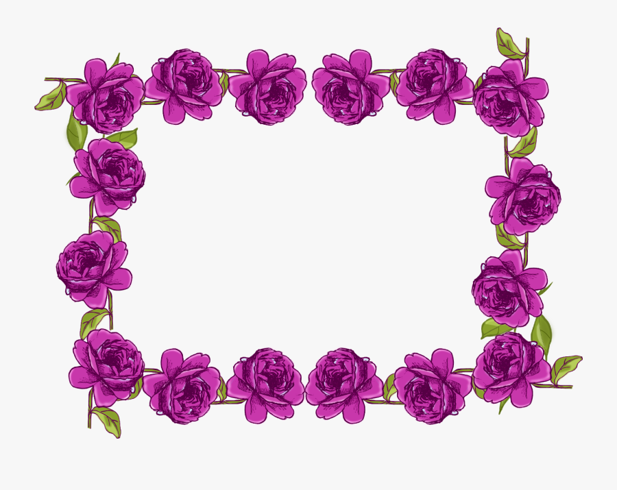 Collections At Sccpre Cat - Floral Border Design Png Free, Transparent Clipart