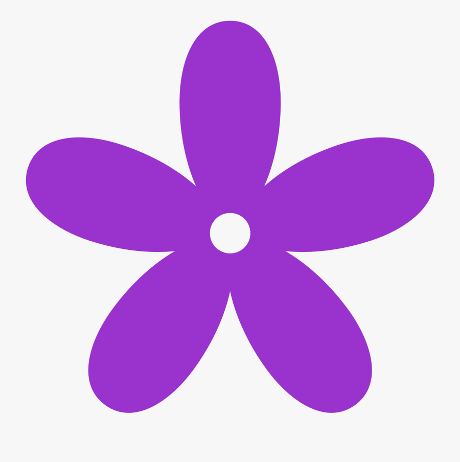 Dark Purple Flowers Clip Art - Lavender Clipart, Transparent Clipart