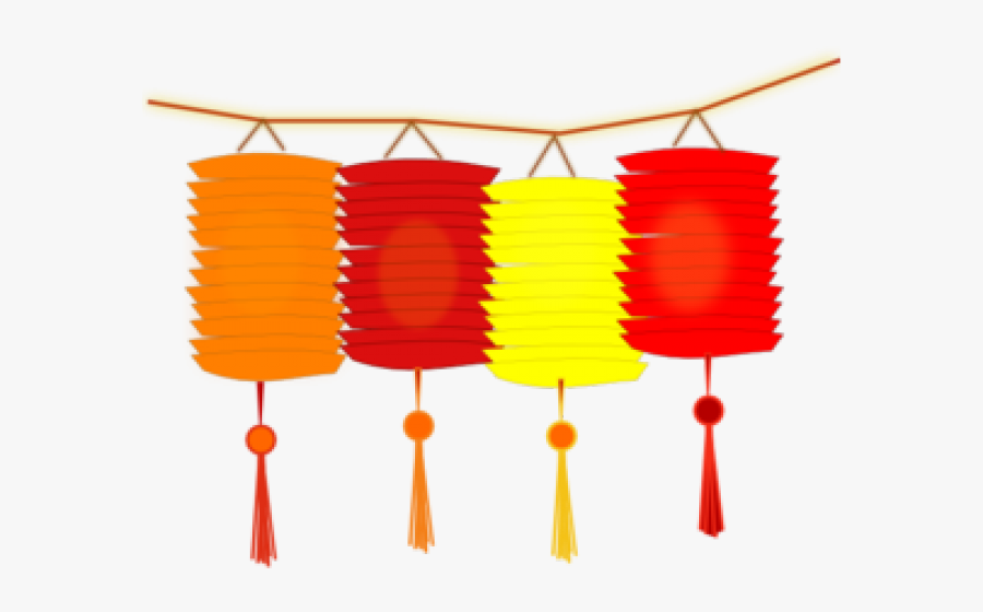 Lantern Clipart Transparent - Chinese Lanterns Clipart Png, Transparent Clipart