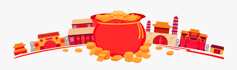 Service Chinese New Year - Chinese New Year Simple, Transparent Clipart