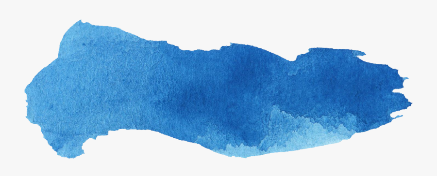 Color Stroke Png Snow - Blue Color Brush Png, Transparent Clipart
