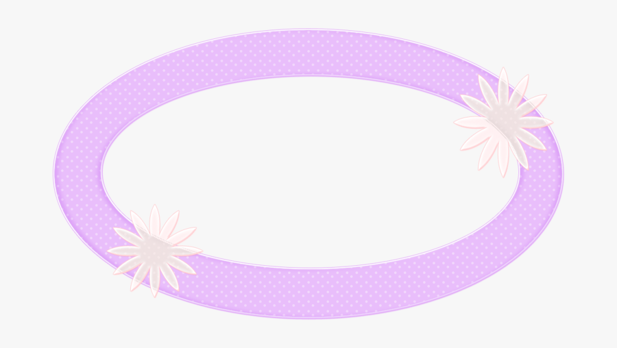 Transparent Purple Flowers Clipart Border - Transparent Purple Flowers, Transparent Clipart