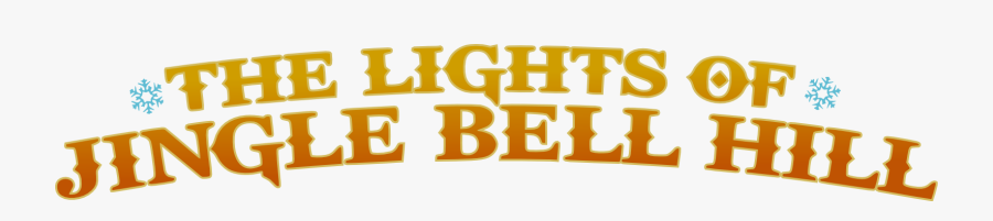Lights Of Jingle Bell Hill, Transparent Clipart