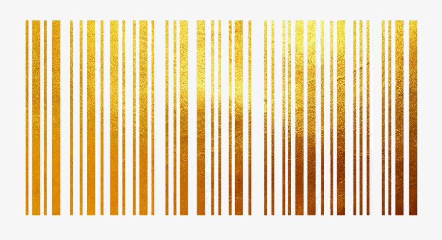 #barcode #gold - Png Gold Barcode Clipart, Transparent Clipart