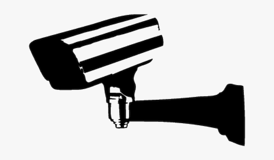 Security Camera Stencil Clipart , Png Download - Security Cameras Clipart, Transparent Clipart
