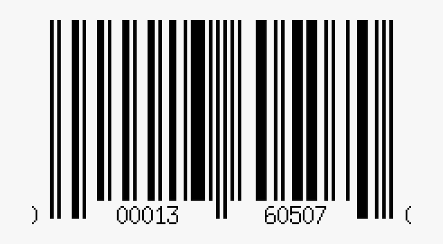 Transparent Barcode Clipart - Bar Code White Png, Transparent Clipart