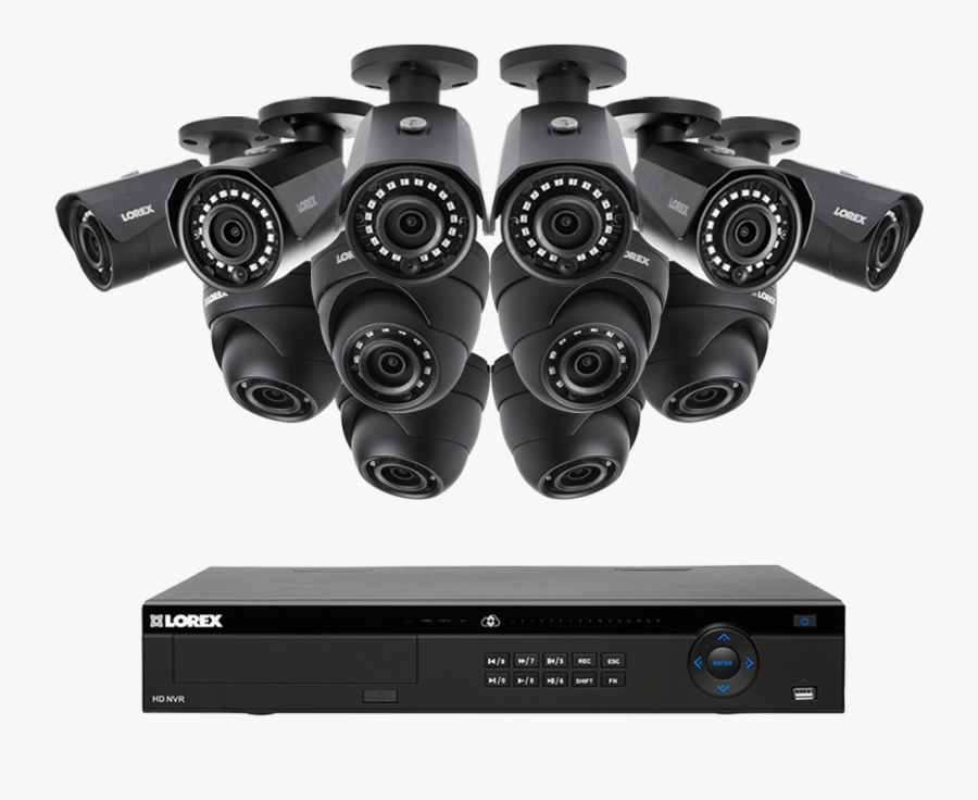 Channel Ip Security - Security Camera System, Transparent Clipart