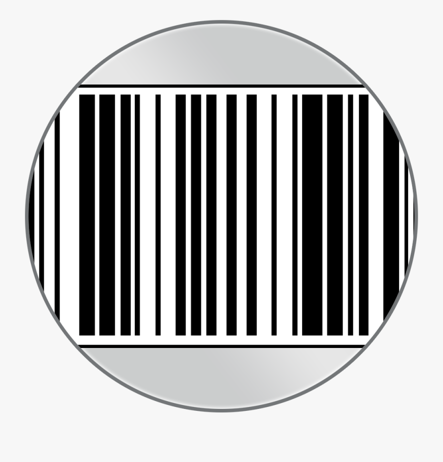 Barcode - Circle, Transparent Clipart