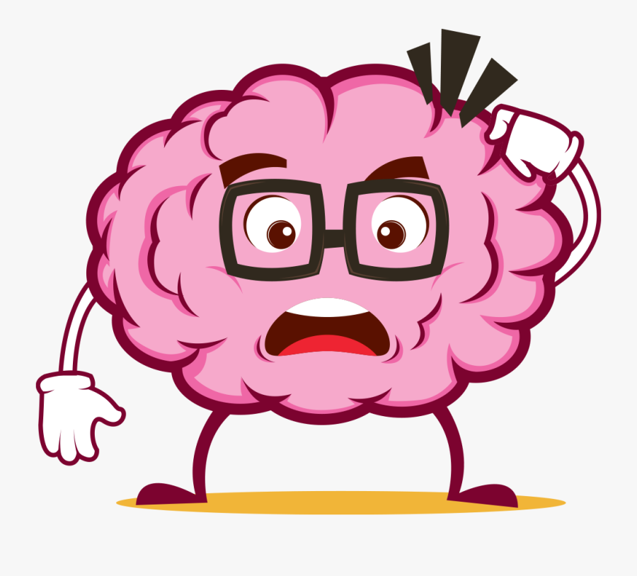 Brain Emoji Stickers By El Mehdi Laidouni, Transparent Clipart