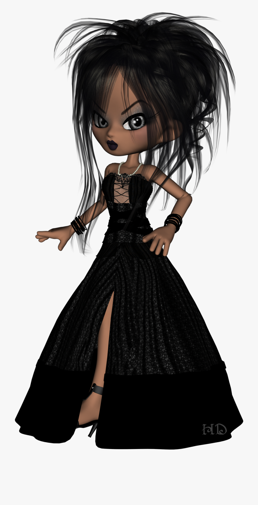 Letters Clipart Cookie - Barbie, Transparent Clipart