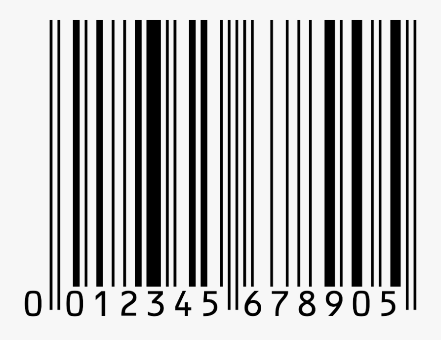 Transparent Fake Barcode Png - Ean 13, Transparent Clipart