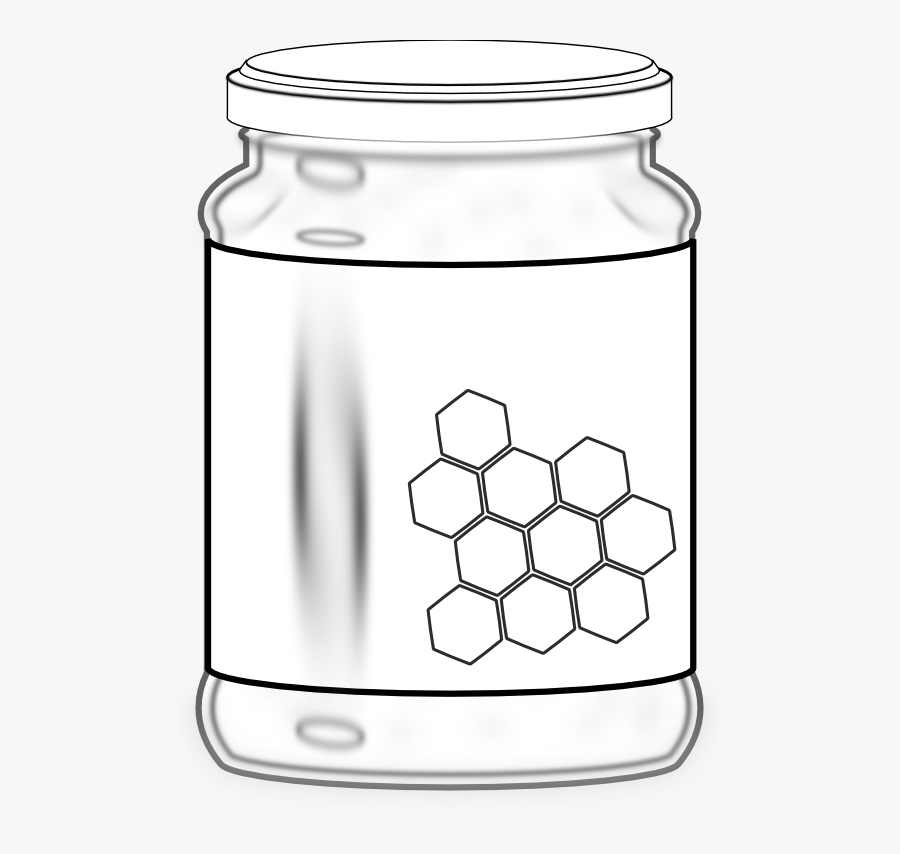 Clipartist Net Clip Art - Clip Arts Black And White Honey, Transparent Clipart