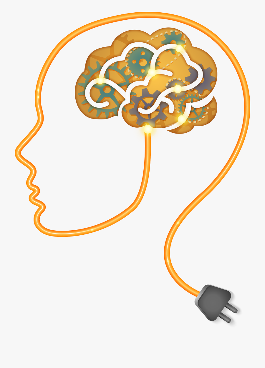 Brain Clipart Png Format - Human Brain Vector Png, Transparent Clipart
