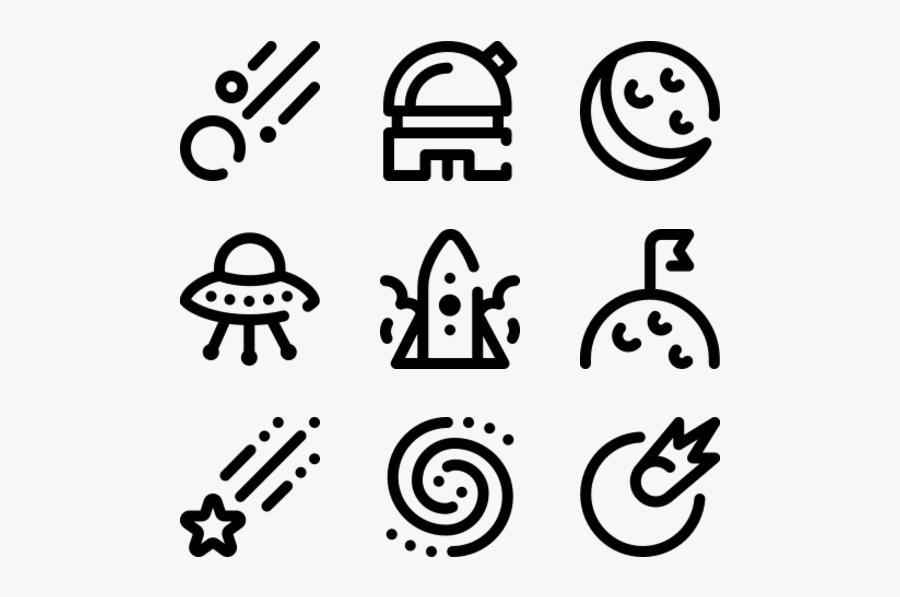 Star Icons - Reach 100 Ft Symbol Vector Png, Transparent Clipart