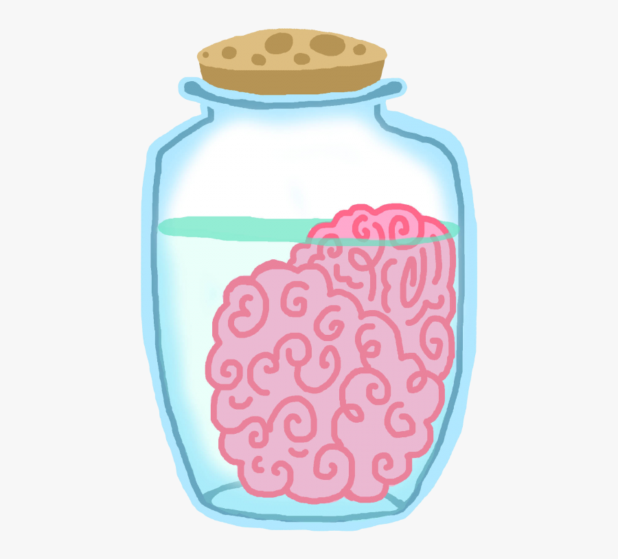 This Artistic Rendition Of A Brain%2c Illustrated, Transparent Clipart