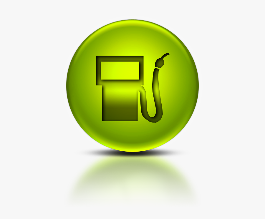 Green Gas Pump Icon - Letter E Green Icon, Transparent Clipart