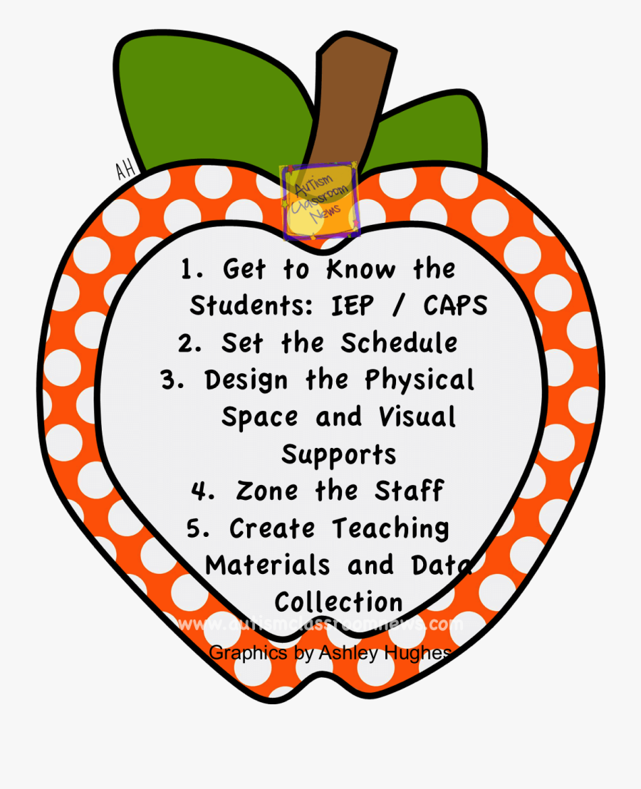 Autism Classroom News - Teacher Folder Cover Page, Transparent Clipart