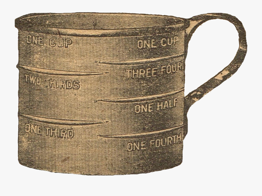 Antique Measuring Cup - Jug, Transparent Clipart