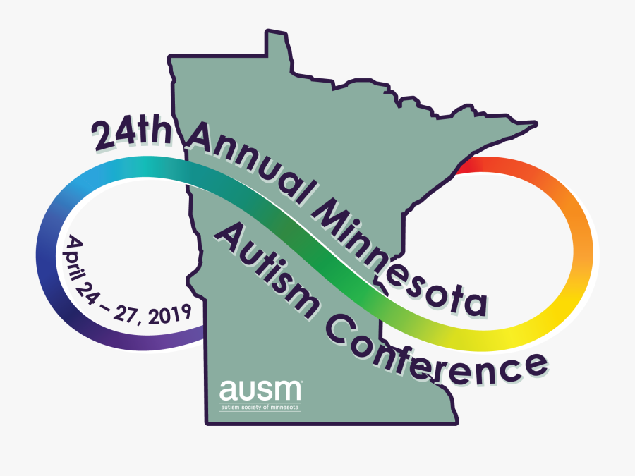 18 04 05 Mn Autism Conference Logo 2019 V1 Clipart - Autism Walk Duluth Mn 2018, Transparent Clipart