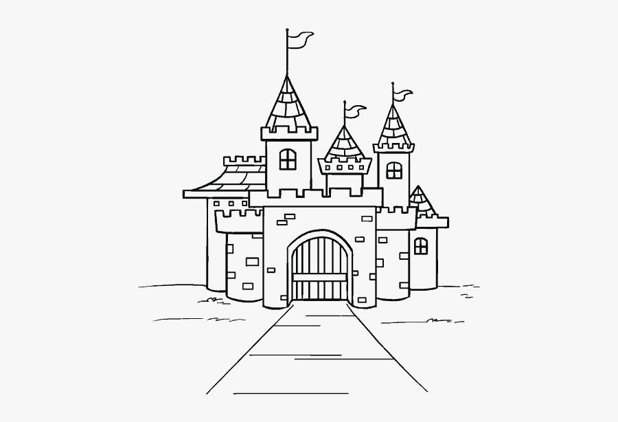 Collection Of Free Disneyland Cartoon Castle Drawing Free