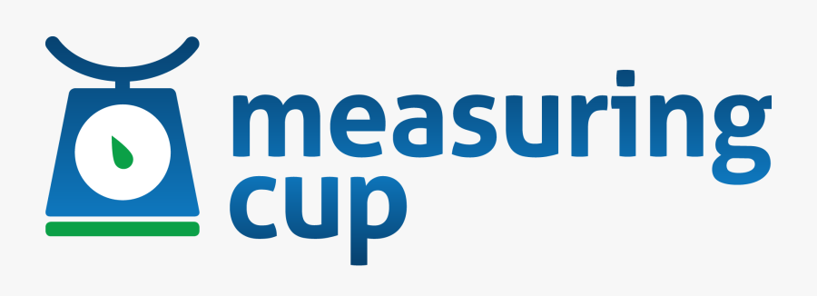 Sculpture Measuring Cup Logo - Electric Blue, Transparent Clipart
