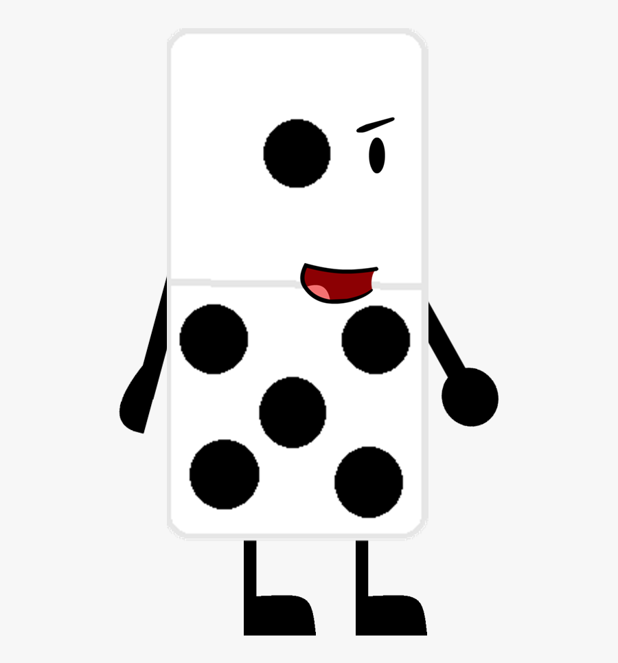 Domino Clipart Dimension - Domino Bfdi, Transparent Clipart
