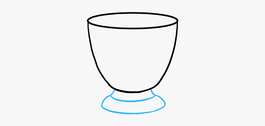 How To Draw A Dad"s Trophy - Wine Glass, Transparent Clipart
