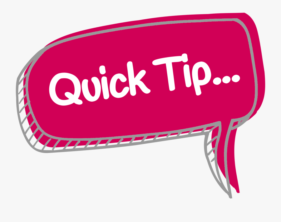 Quick Tip Clipart, Transparent Clipart