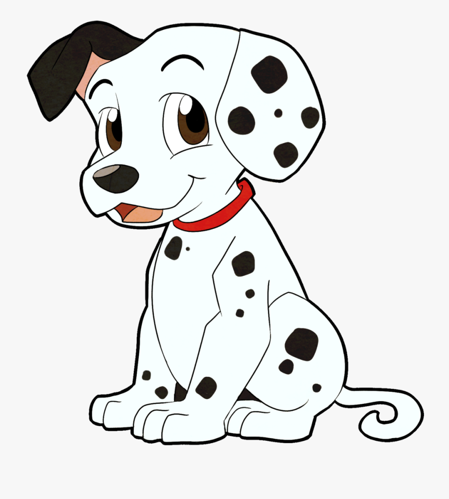 Cartoon And Toy Dogs - Drawing Cartoon Dalmatian Dog, Transparent Clipart