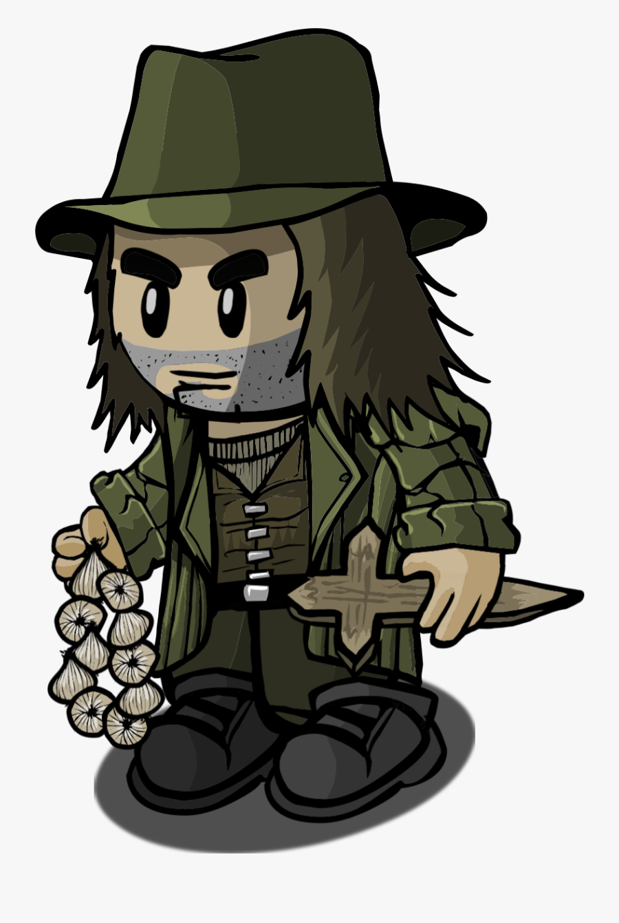 Transparent Noose Clipart - Vampire Hunter Tos, Transparent Clipart