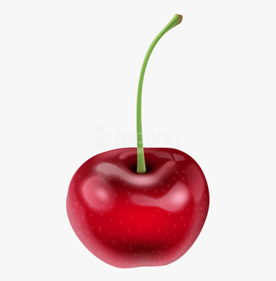 Transparent Red Cherry Clipart - Transparent Background Cherries Clip Art, Transparent Clipart
