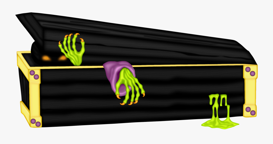 Images For Cartoon Coffin Clipart - Coffin Clip Art, Transparent Clipart