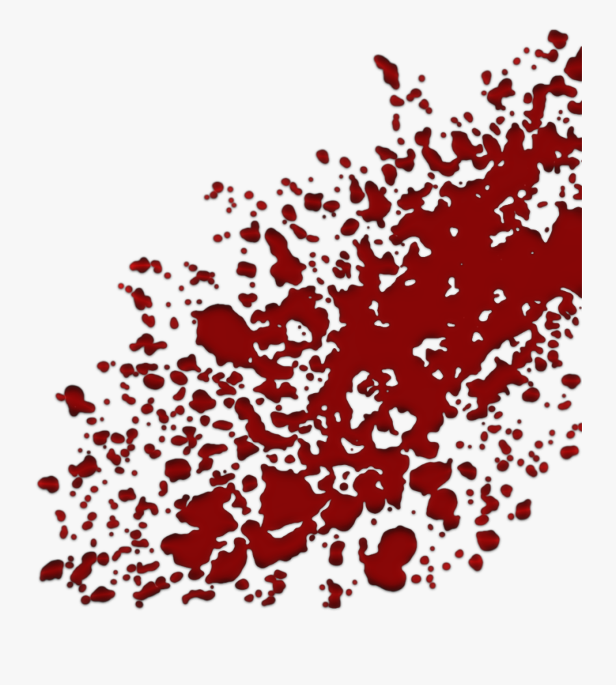 Transparent Anime Blood Splatter, Transparent Clipart