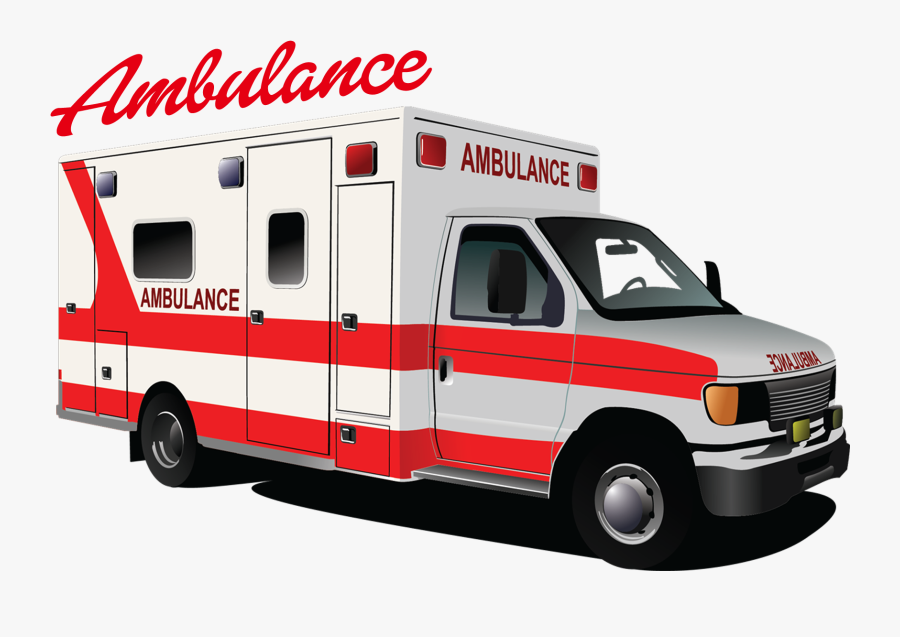 Clip Art Collection Of Free Drawing - Clip Art Transparent Background Ambulance, Transparent Clipart