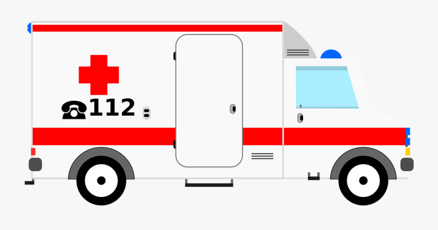 Clip Art Black And White Download Ambulance Clipart - Ambulans Transparent, Transparent Clipart