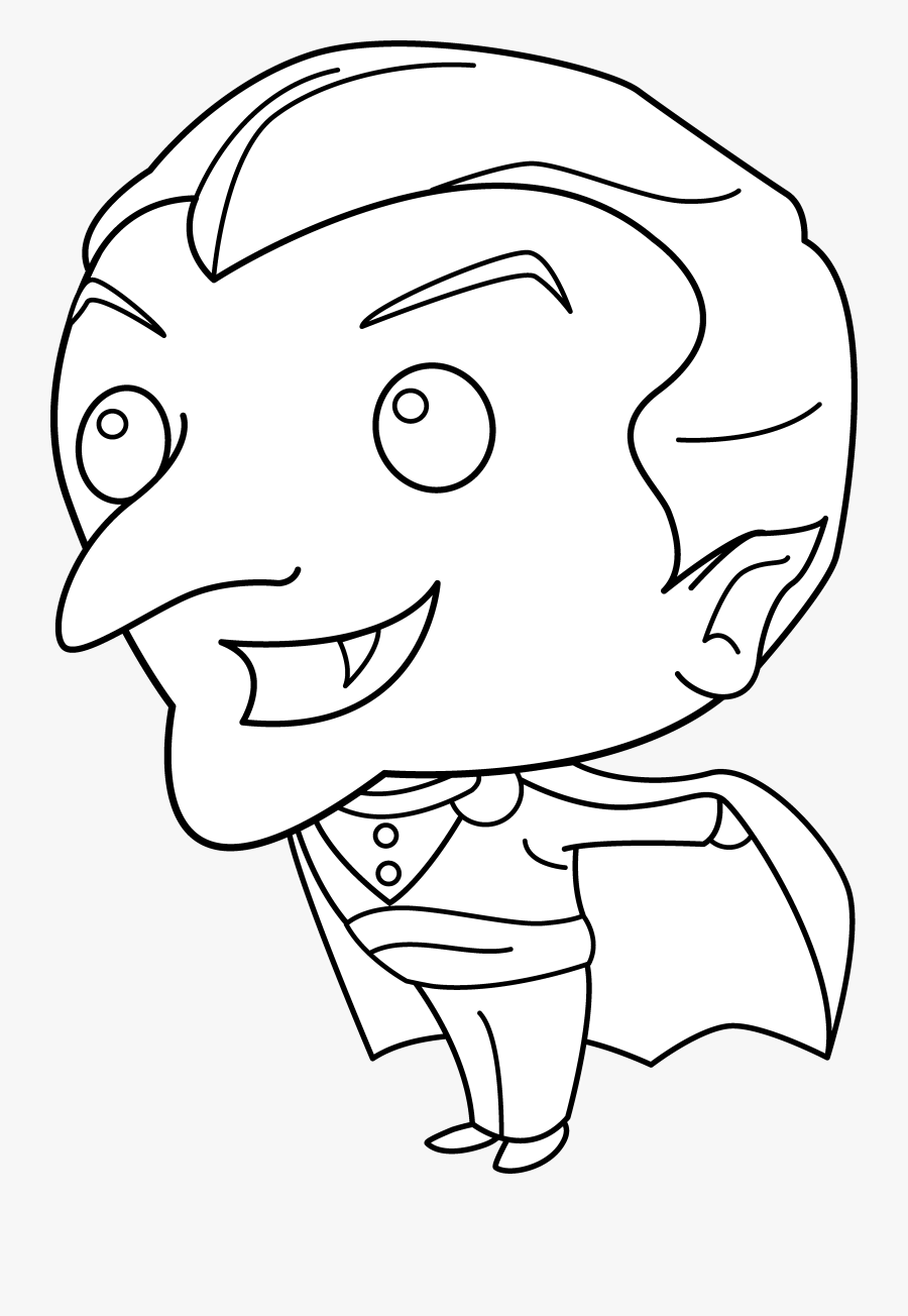 Vampire Face Drawing At Getdrawings - Cartoon, Transparent Clipart