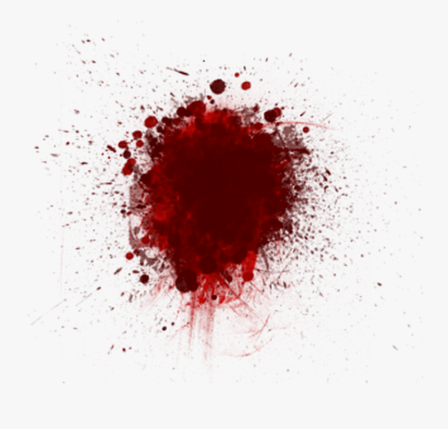 #blood #splatter #red - Bloody Bullet Hole Png, Transparent Clipart