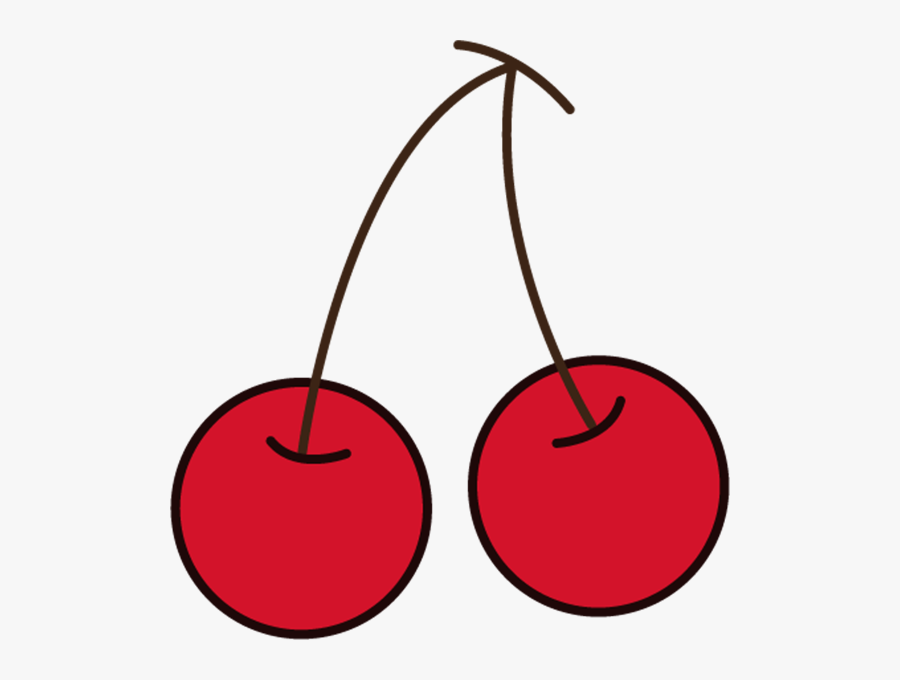 Clip Art Cherry Graphic, Transparent Clipart