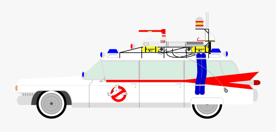 Transparent Ambulance Clipart - Ghostbusters Ecto 1 Png, Transparent Clipart