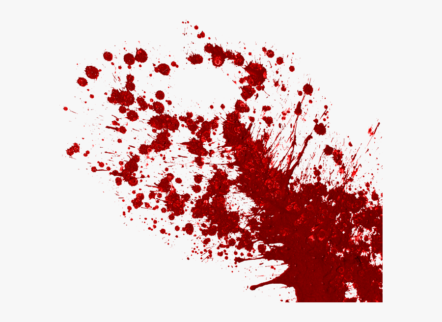Splash Of Red Blood Png Download - Blood Splatter Png, Transparent Clipart