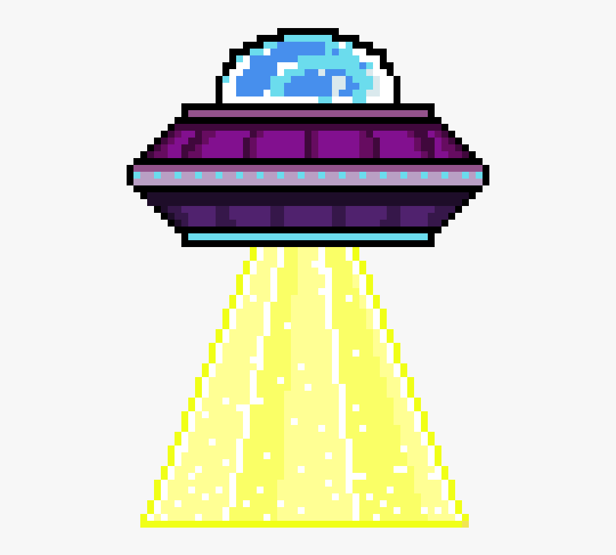 Download Picture Freeuse Pixel - Ufo Beam Transparent Background, Transparent Clipart