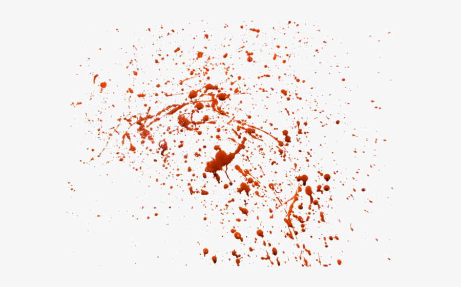 Blood Splatter Png, Transparent Clipart