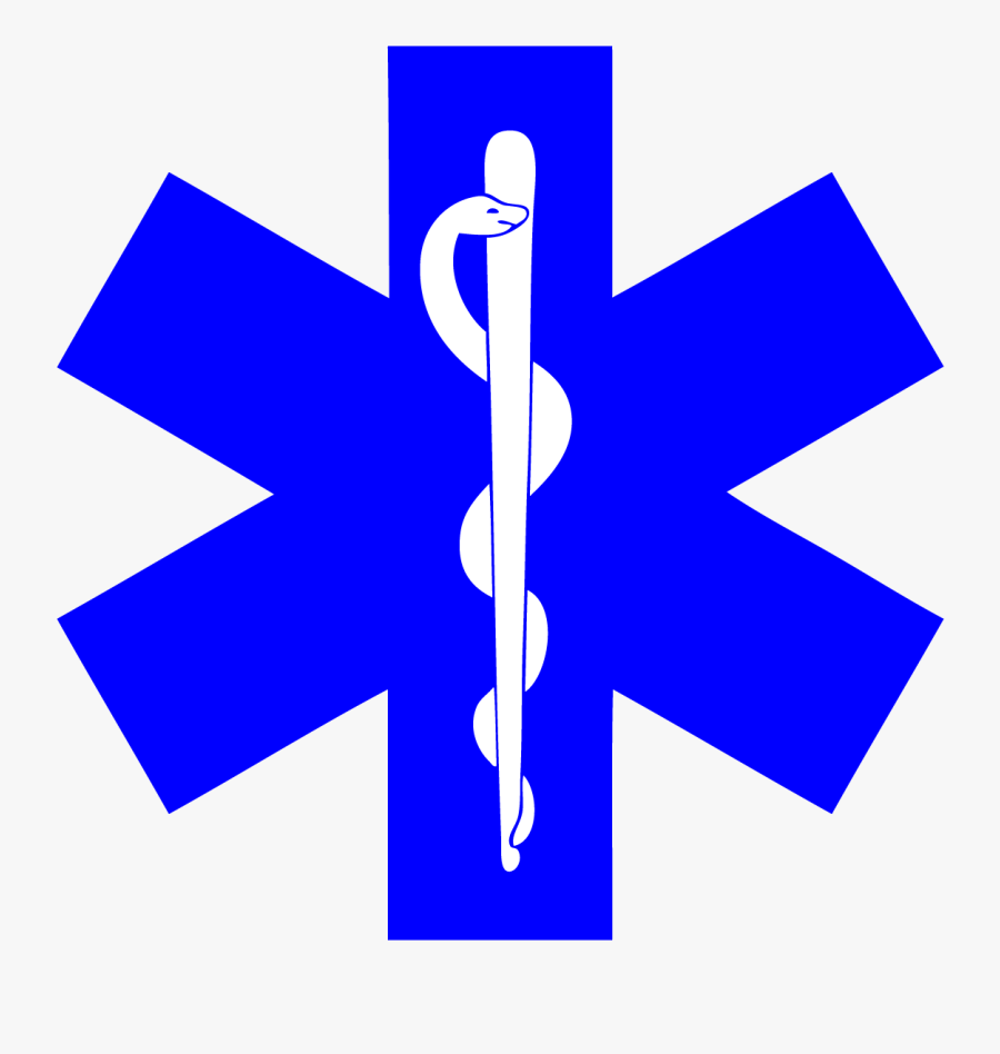 Emergency Medical Services Clipart - Star Of Life, Transparent Clipart