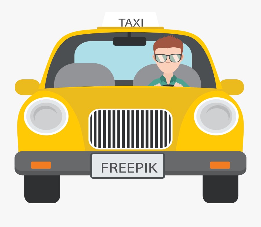 Taxi Driver Clipart Airport Taxi - Bus Driver Clipart Png, Transparent Clipart